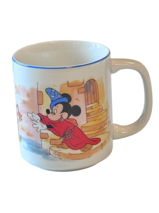 Disney Other - Vintage Disneyland Walt Disney World Sorcerer Mickey Fantasia Mug Japan